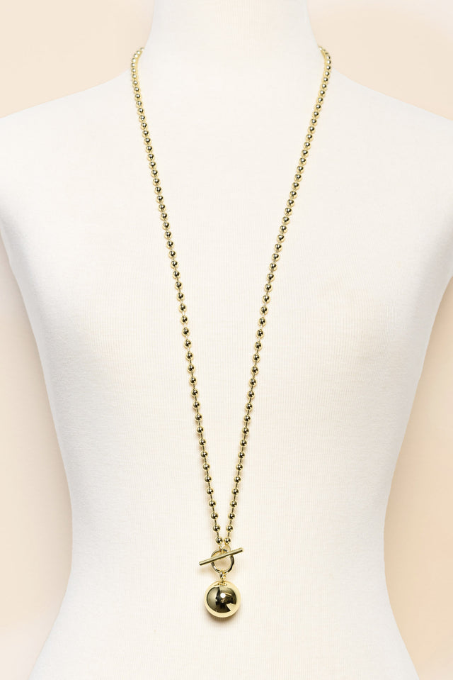 Chelsea Gold Pendant Necklace