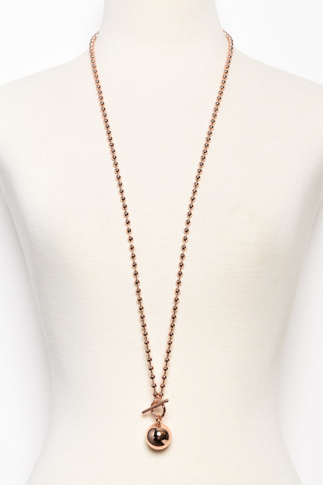 Chelsea Rose Gold Pendant Necklace