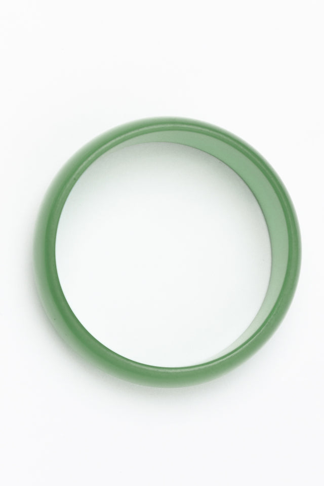 Cierra Green Asymmetric Bangle