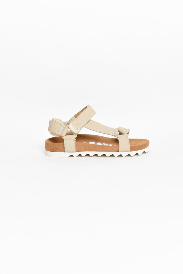 Cohen Natural Leather Velcro Sandal image 2