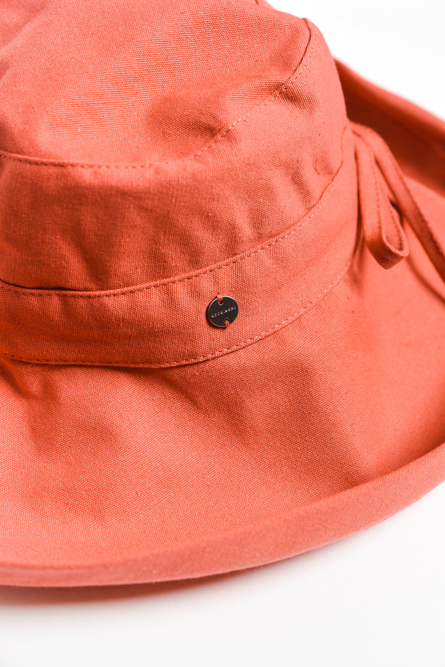 Coogee Rust Cotton Upturn Hat