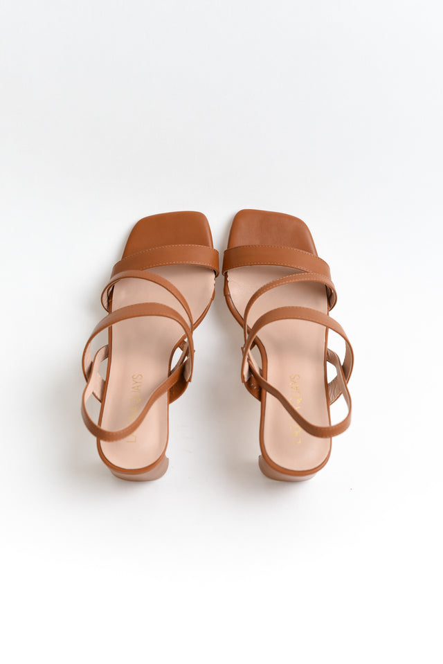 Daily Tan Strappy Heel image 3