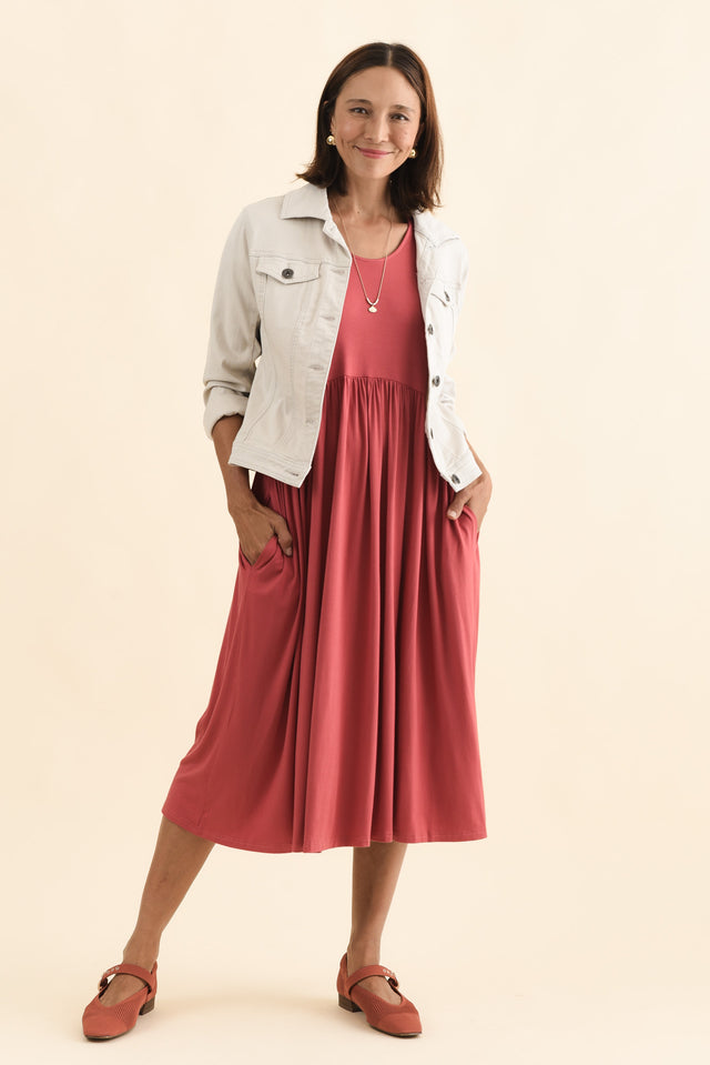 Dalton Rust Crescent Dress