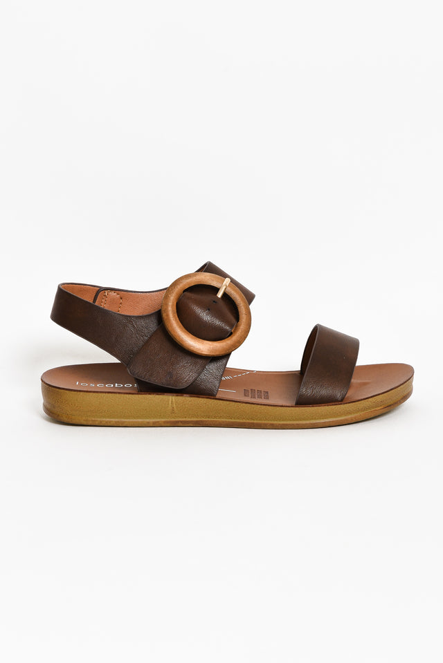 Damas Mocha Buckle Sandal image 4