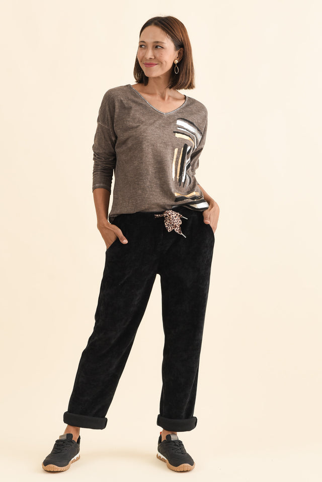 Agatti Black Drawstring Pants banner image