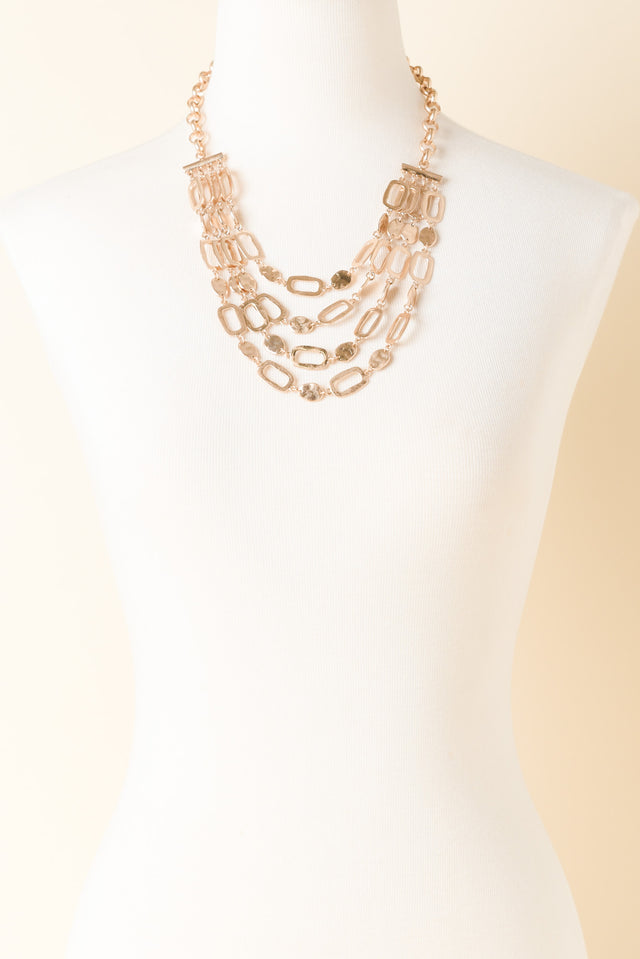 Dion Gold Layered Necklace image 2