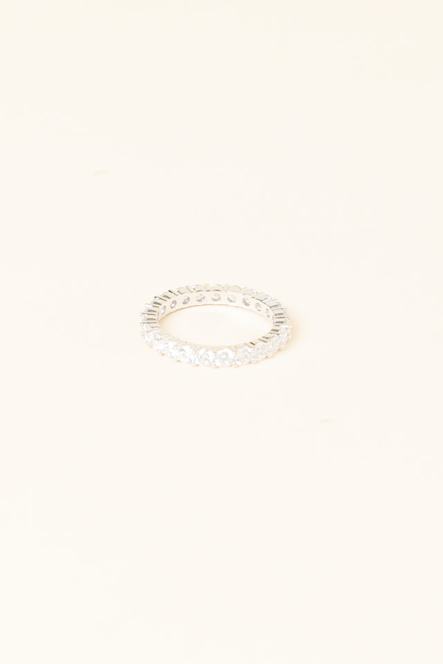 Dolce Vita Silver Diamante Ring