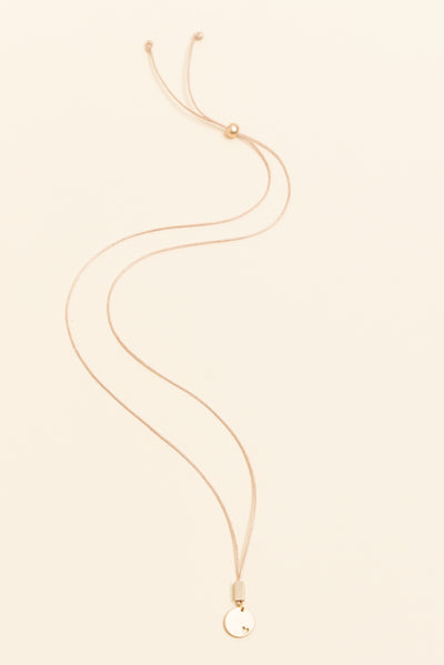 Donna Gold Heart Pendant Necklace