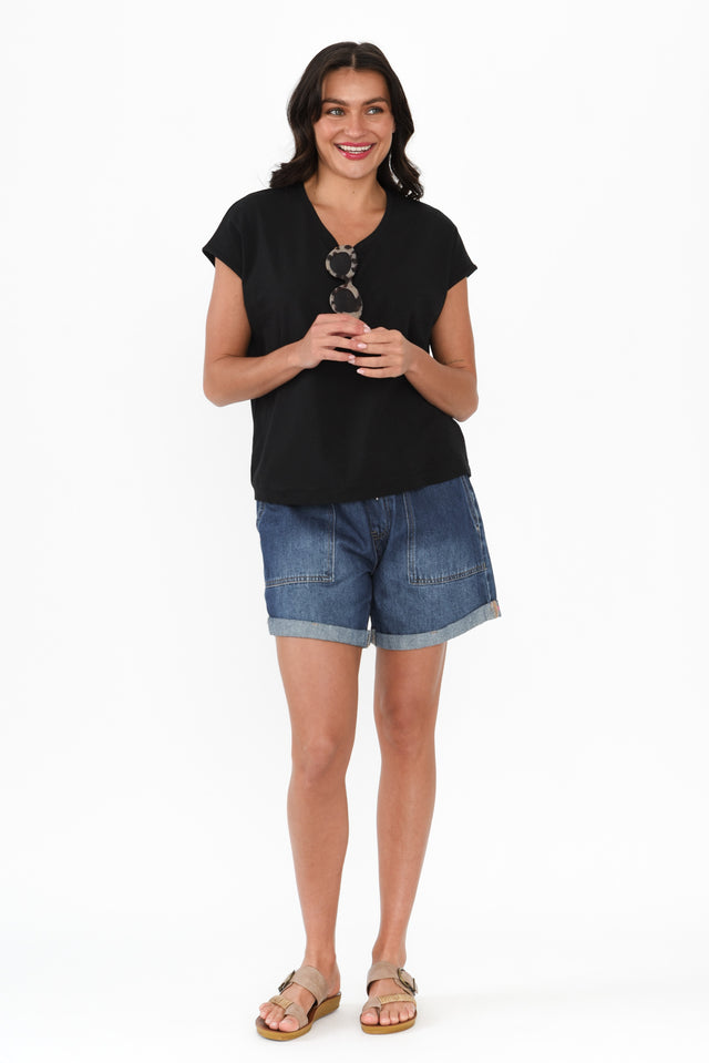 Eddie Black Cotton tee image 7