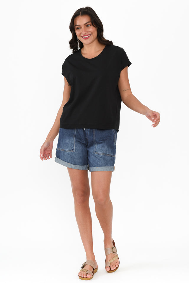 Eddie Black Cotton tee image 3
