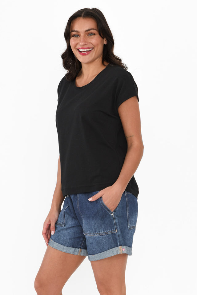 Eddie Black Cotton tee image 4