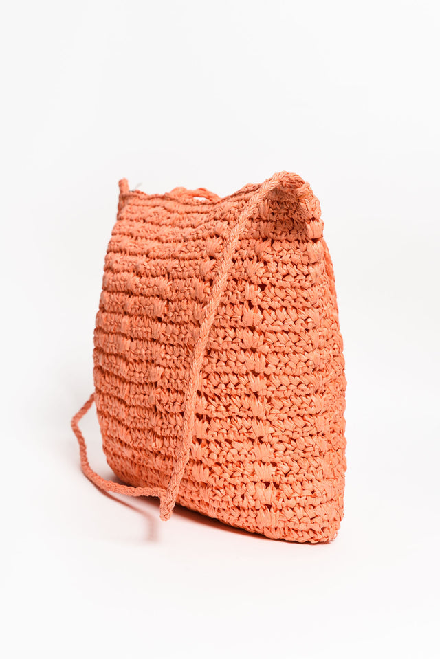 Endota Coral Straw Tote image 2