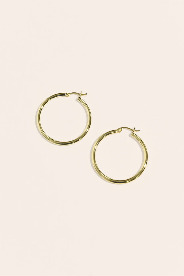 Erika Gold Hoop Earrings
