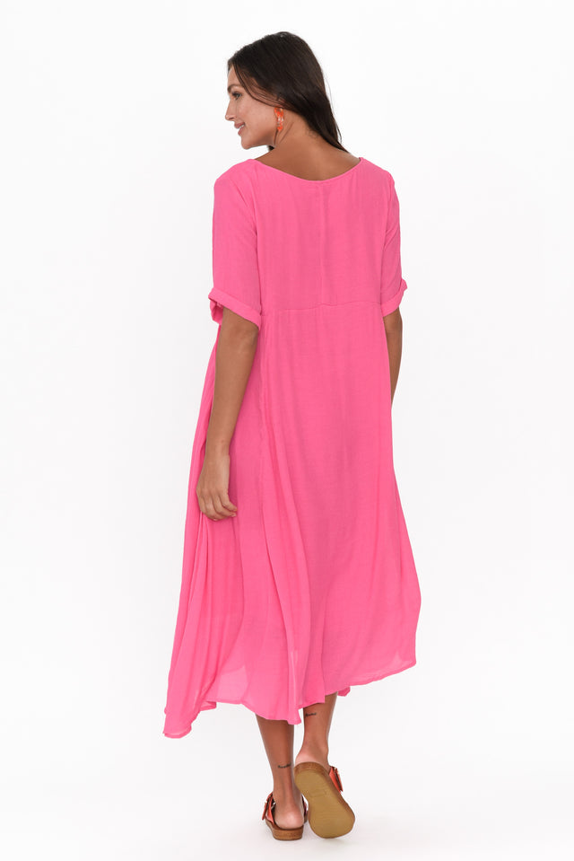 Everlyn Pink Crescent Dress