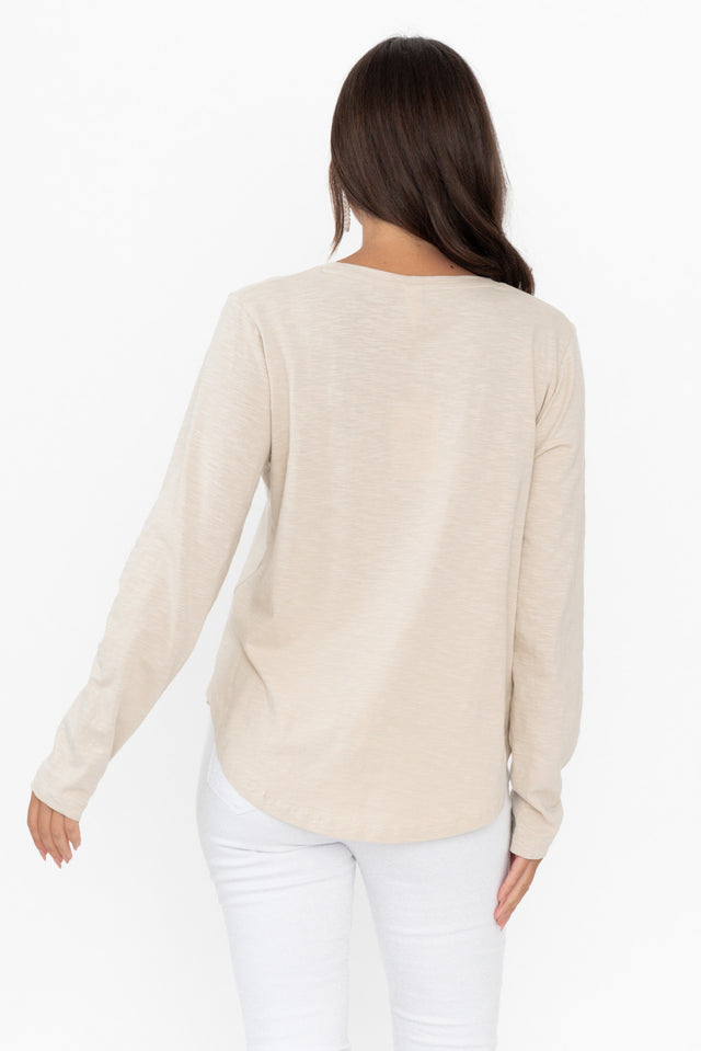 Everyday Natural Cotton Long Sleeve Tee image 6