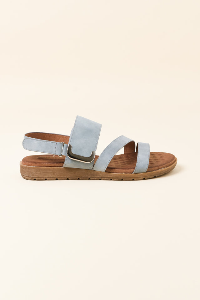 Flinders Light Blue Velcro Sandal image 1