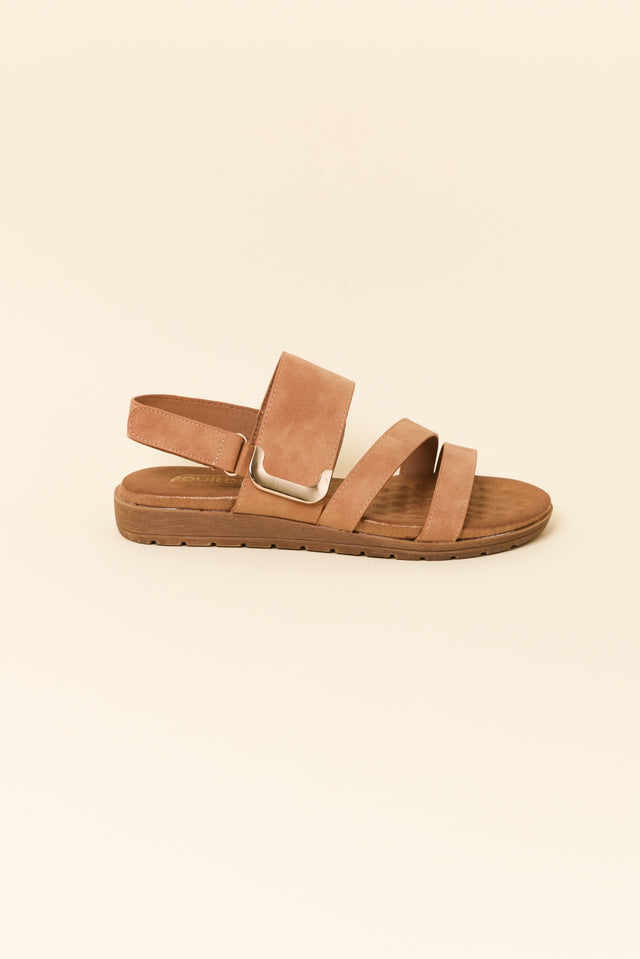 Flinders Tan Velcro Sandal