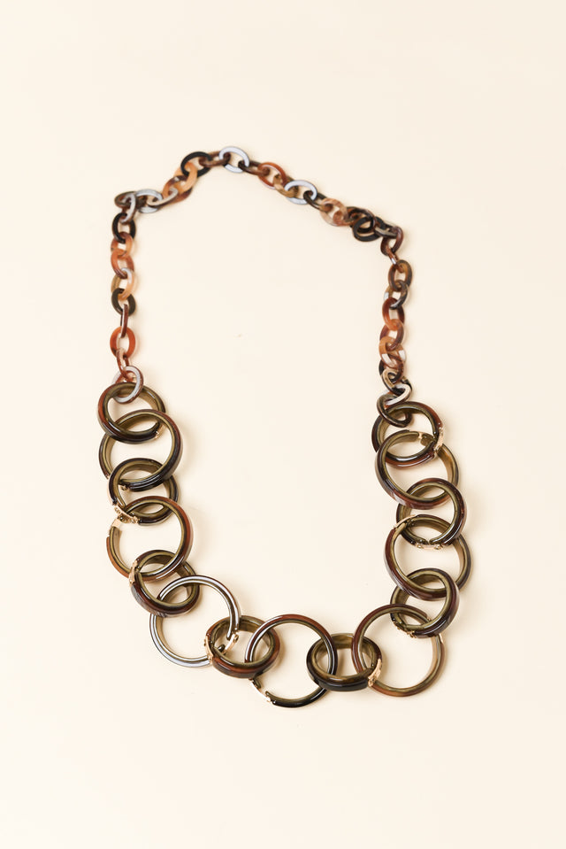 Foster Brown Linked Necklace image 1