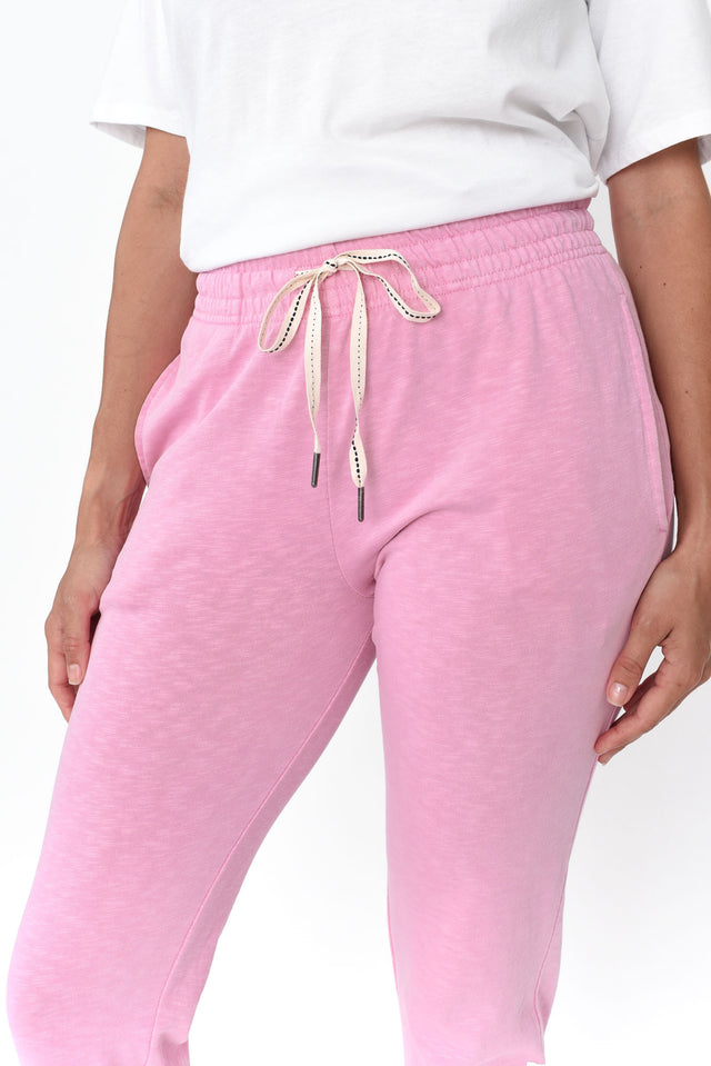 Fundamental Brunch Candy Pink Cotton Pants