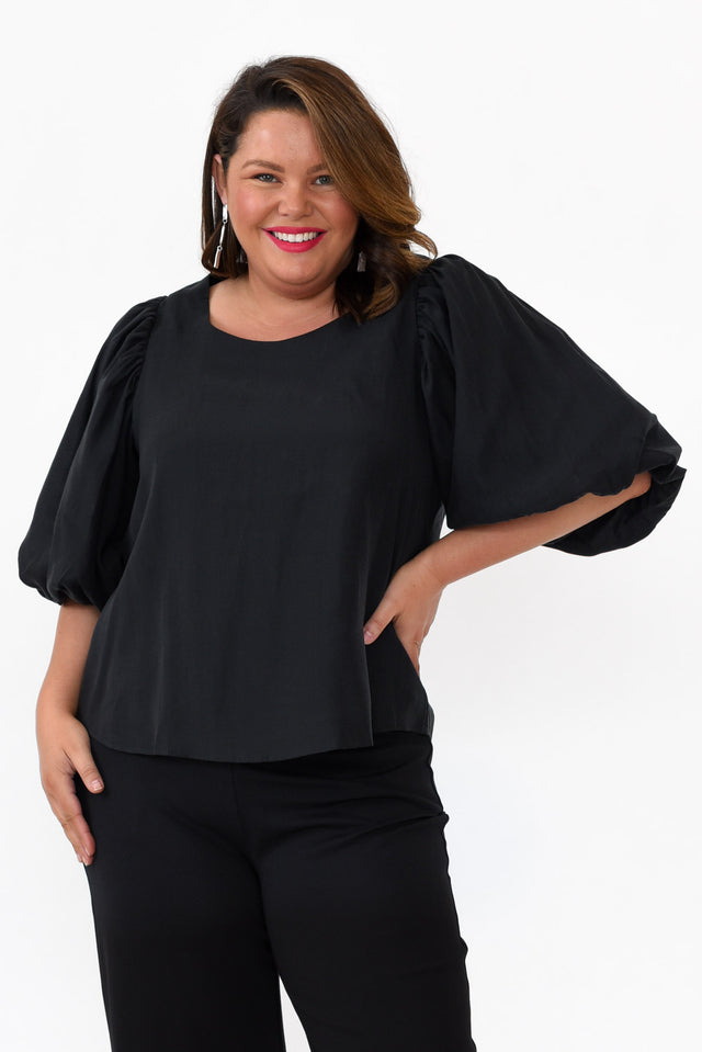 plus-size,curve-tops,plus-size-sleeved-tops,plus-size-cotton-tops,plus-size-work-edit thumbnail 5