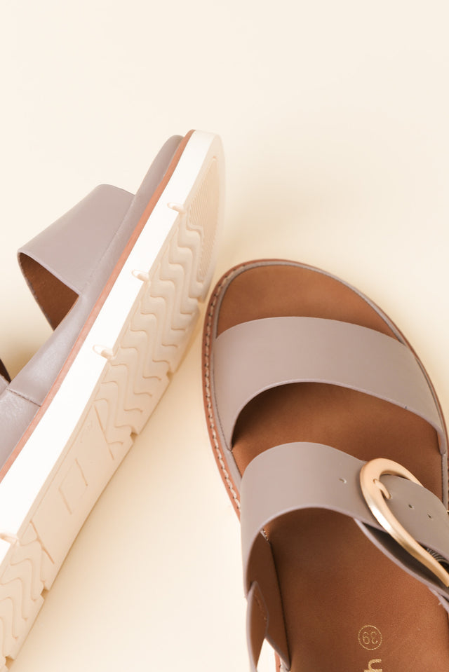 Garie Taupe Buckle Sandal image 3