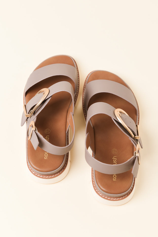 Garie Taupe Buckle Sandal image 4