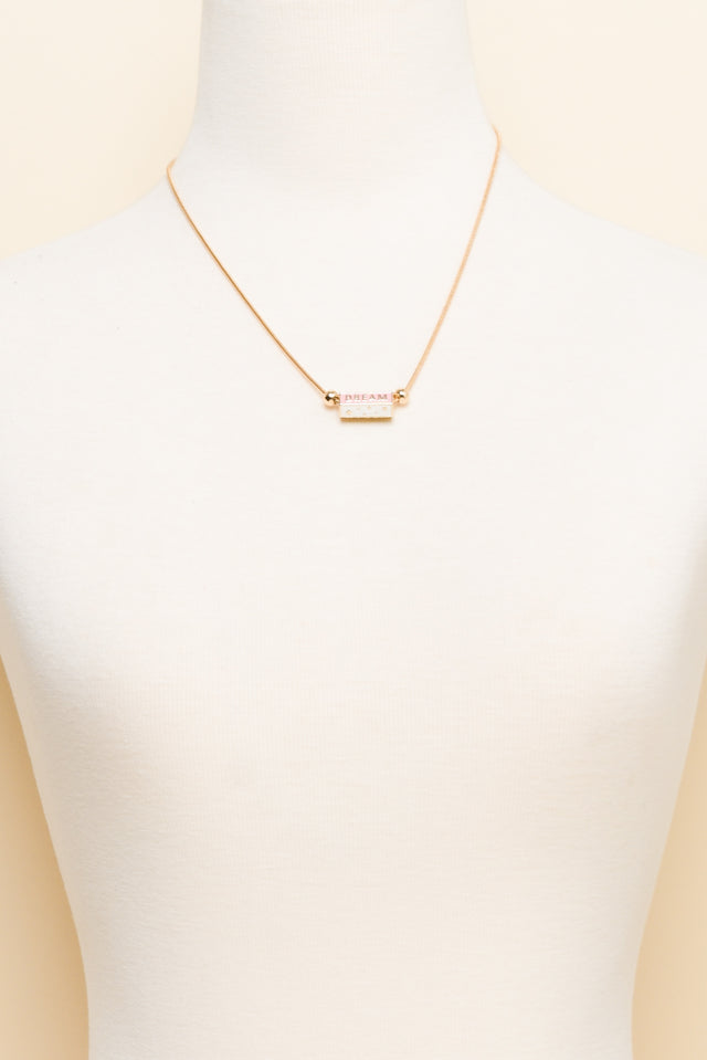 Gasly Gold Happy Chain Necklace image 2