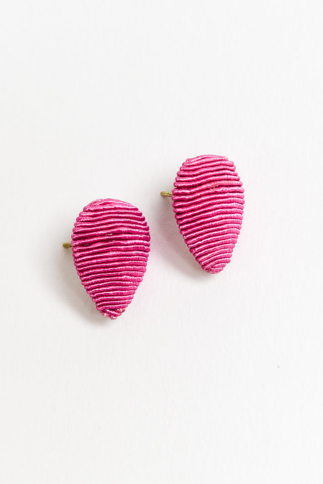 Hadria Pink Teardrop Earrings
