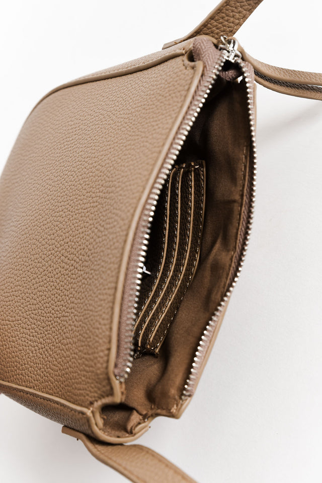 Halle Mocha Crossbody Bag image 3