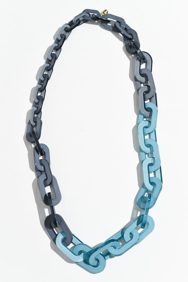 Hanoi Blue Linked Necklace image 1