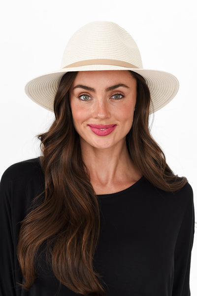 Havana Ivory Travel Fedora