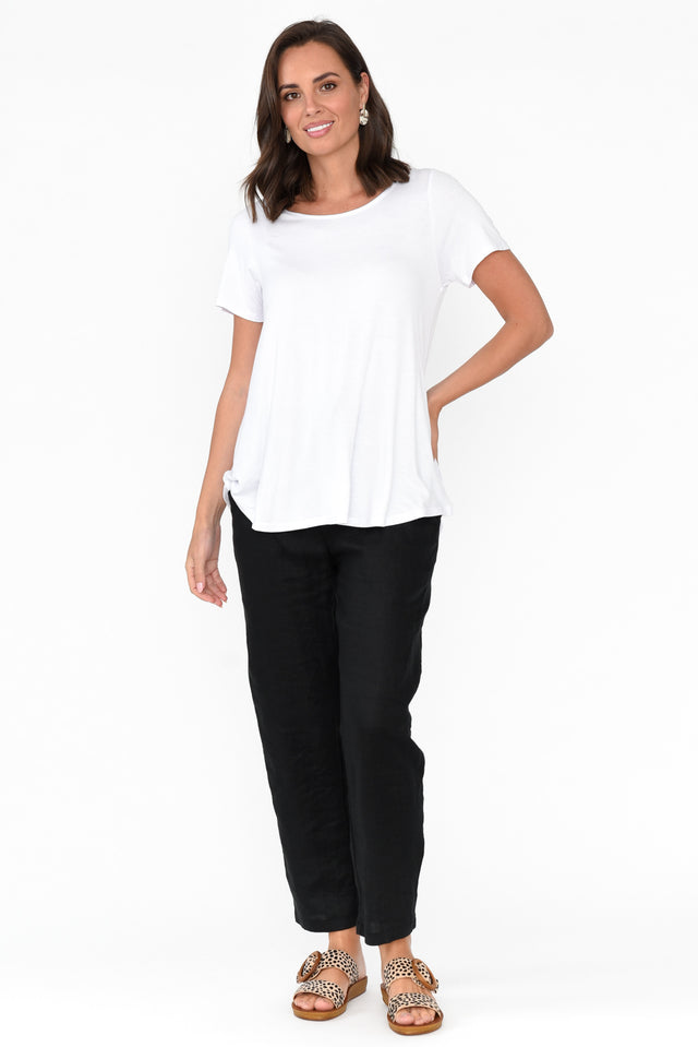 Holland White Scoop Neck Tee banner image