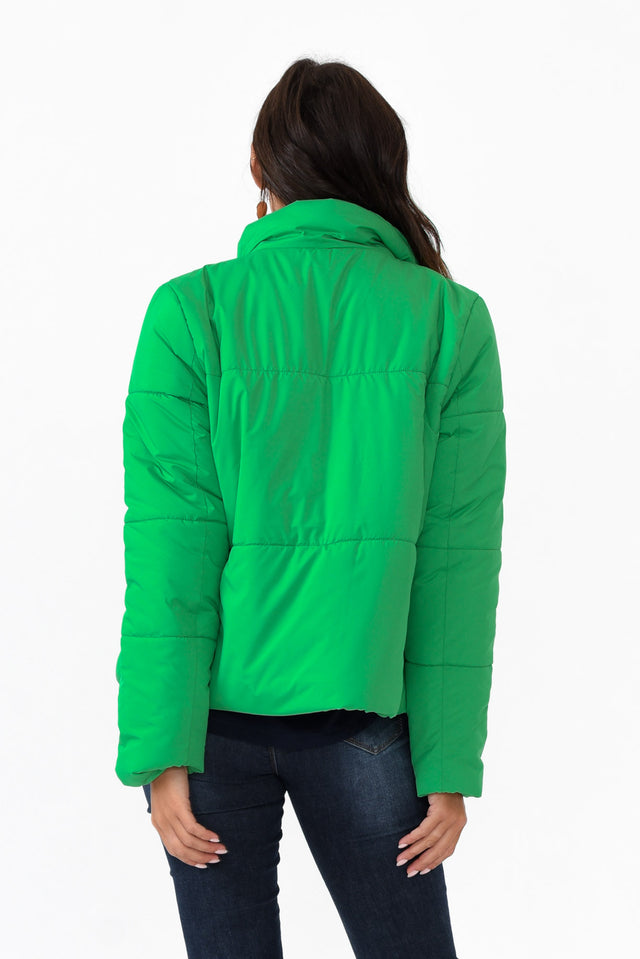 Hudson Green Puffer Jacket image 4
