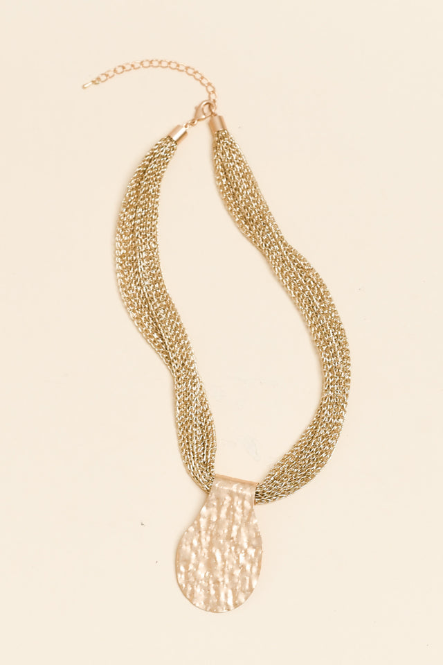 Iliana Gold Chain Pendant Necklace