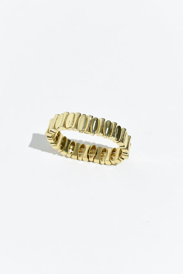 Imelda Gold Beaded Bracelet