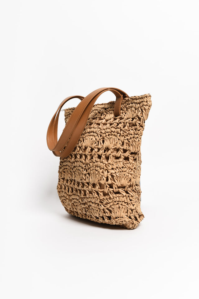 Imelda Tan Straw Tote Bag image 2