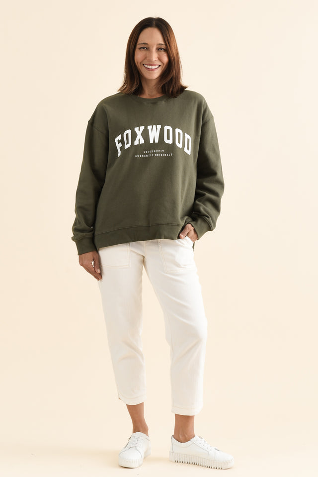Interval Khaki Crewneck Sweatshirt banner image