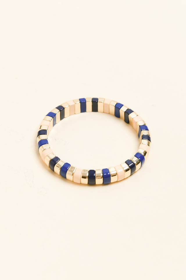 Isabelli Blue Beaded Bracelet
