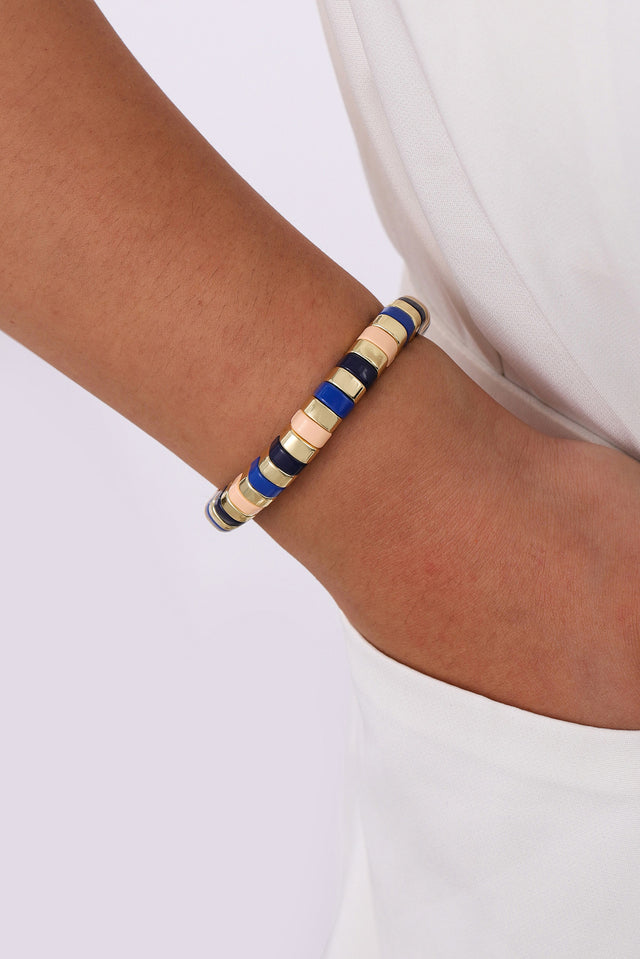 Isabelli Blue Beaded Bracelet image 1