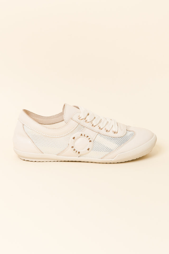 Jamie Cream Mesh Sneaker