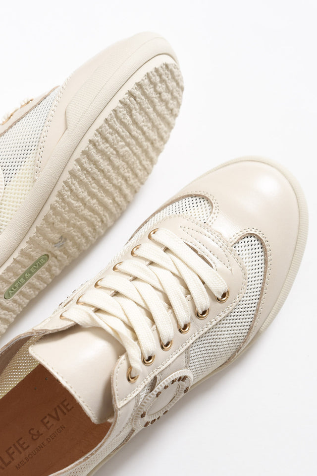 Jamie Cream Mesh Sneaker image 3