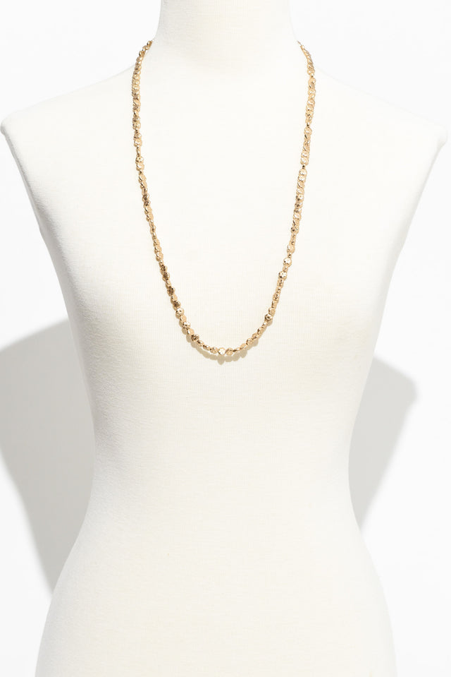 Jamila Gold Beaded Necklace
