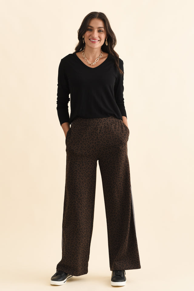 Jason Brown Leopard Sweatpants banner image