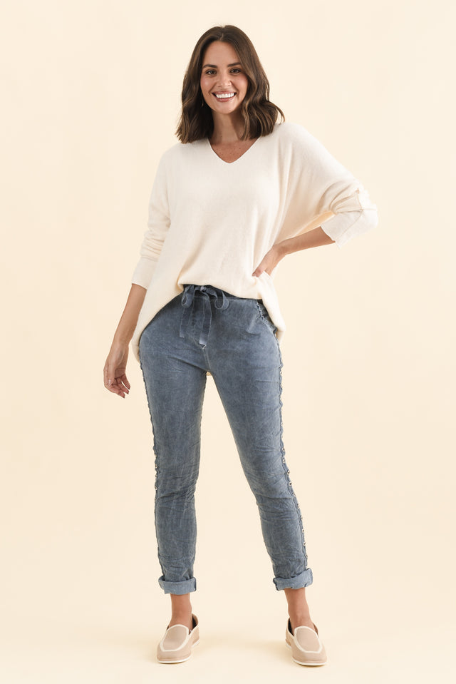 Jaya Blue Drawstring Pants image 7