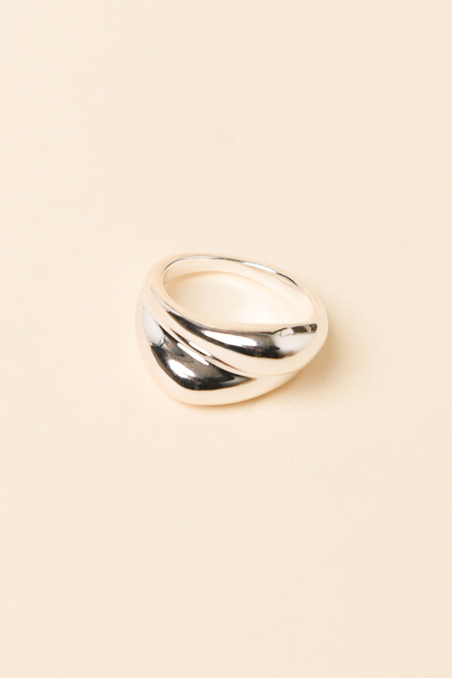 Jem Silver Double Band Ring