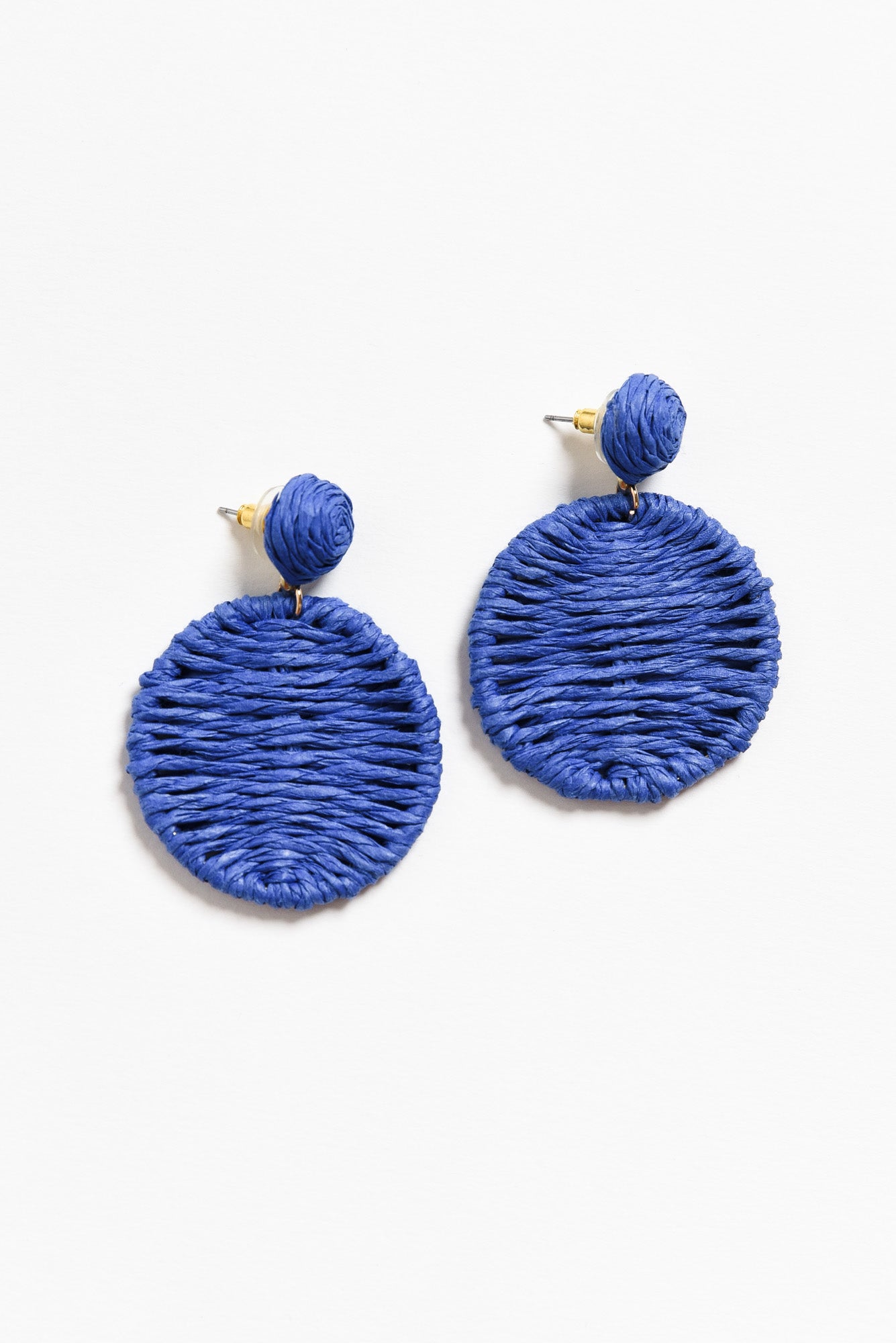 Navy blue hot sale earrings online