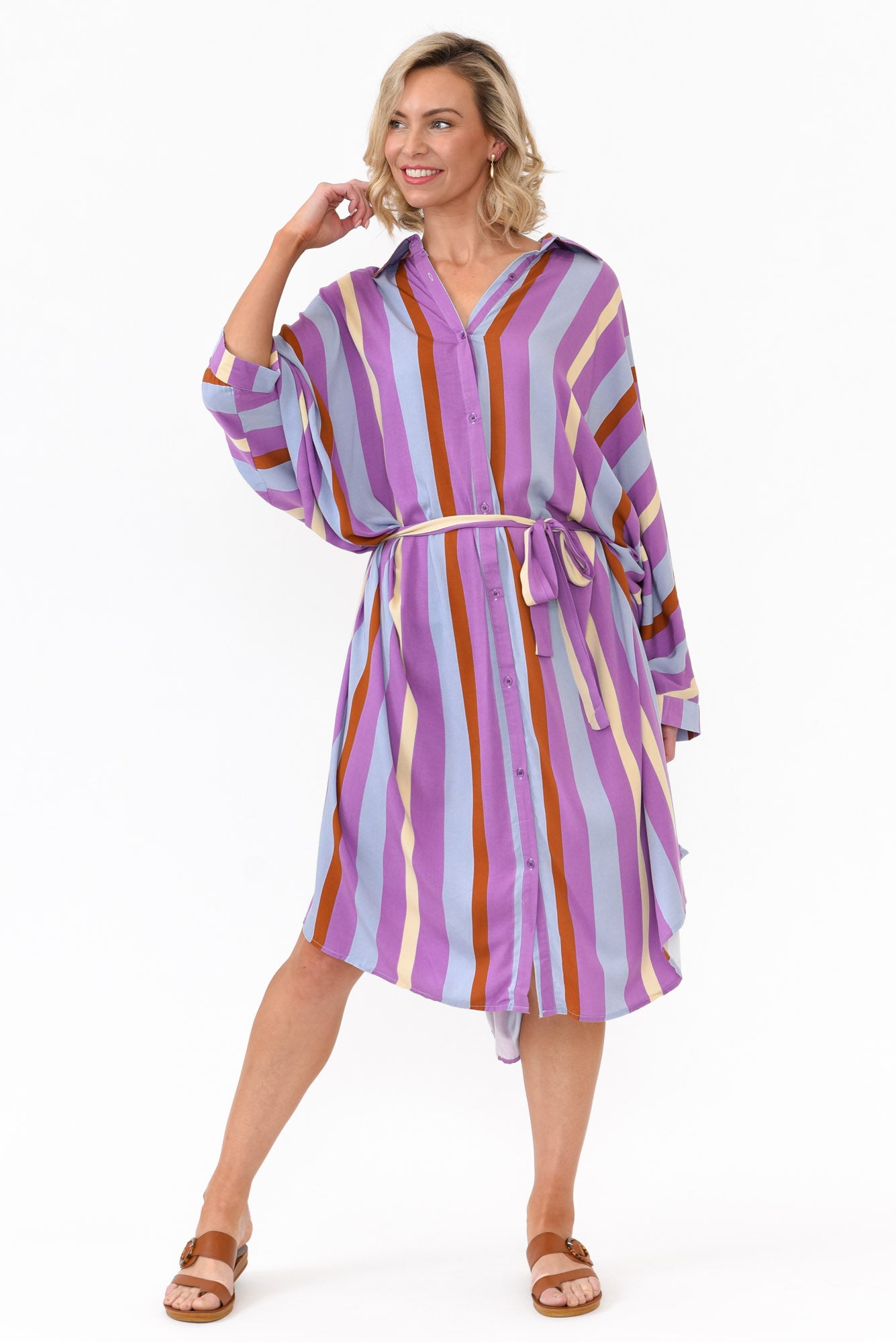 Long sleeve shirt hot sale dress australia