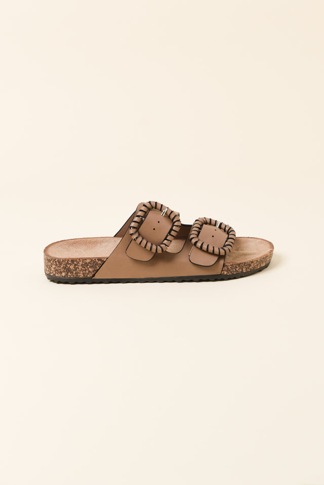 Jirona Tan Buckle Slide image 1