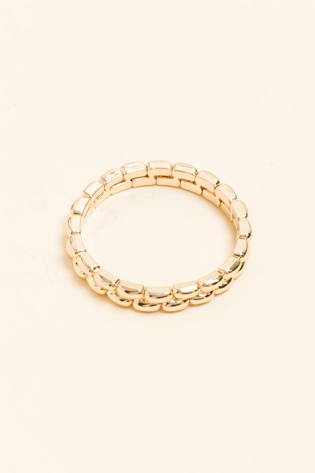 Jolie Gold Beaded Bracelet
