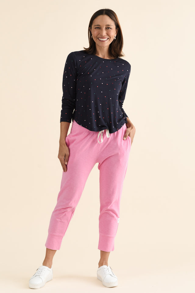 Kaja Navy Spot Long Sleeve Tee banner image